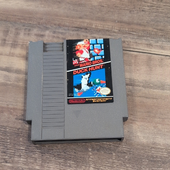 Nintendo Other - Nintendo Gray Game Cartridge - Super Mario Bros. / Duck Hunt